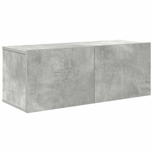 vidaXL 7-Piece TV Cabinet Set Concrete Grey Engineered Wood