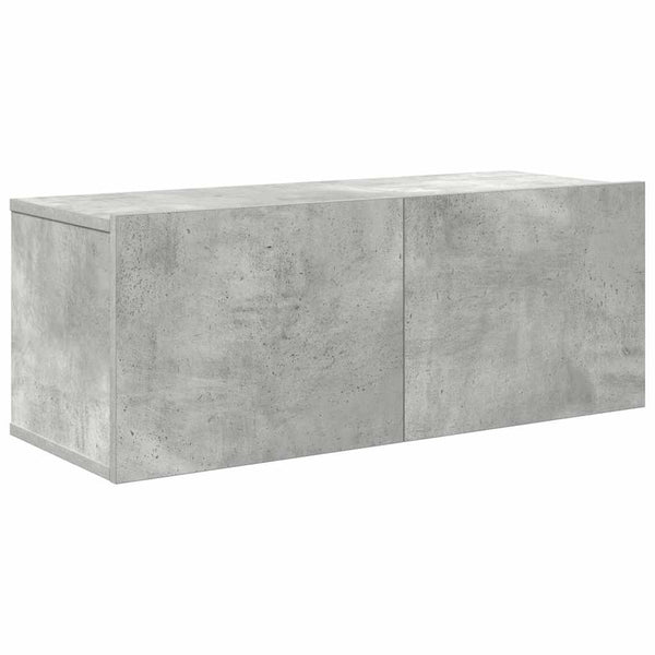 vidaXL 7-Piece TV Cabinet Set Concrete Grey Engineered Wood