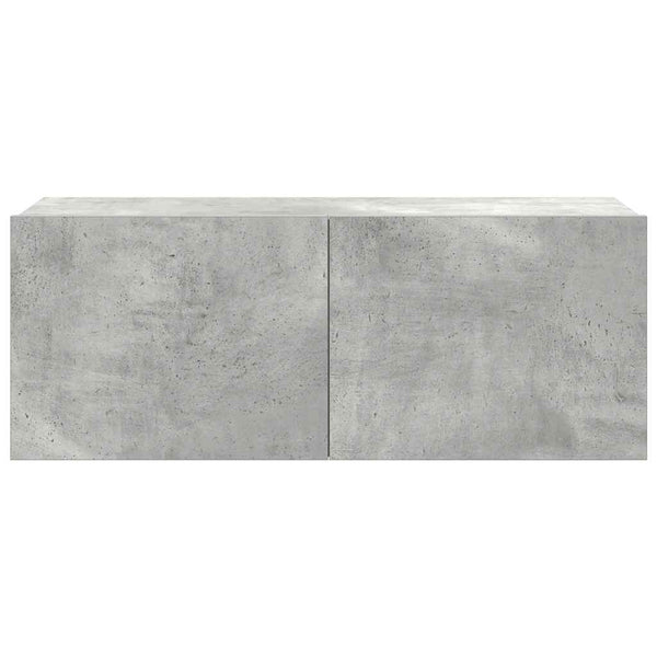 vidaXL 7-Piece TV Cabinet Set Concrete Grey Engineered Wood
