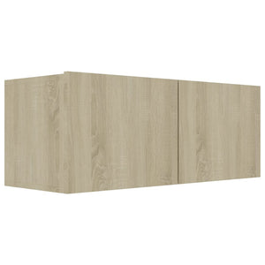 vidaXL 6-Piece TV Cabinet Set Sonoma Oak Engineered Wood