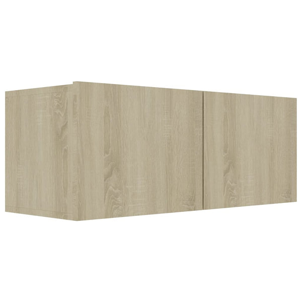 vidaXL 6-Piece TV Cabinet Set Sonoma Oak Engineered Wood