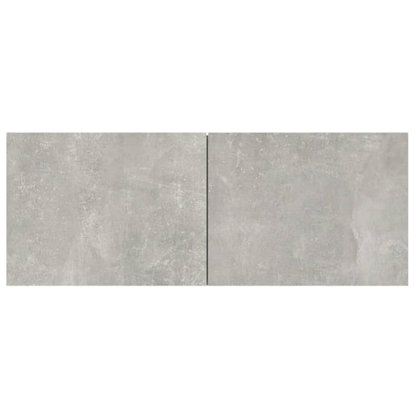 vidaXL TV Wall Cabinet Concrete Grey Engineered Wood