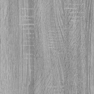 vidaXL TV Wall Cabinet Grey Sonoma Chipboard