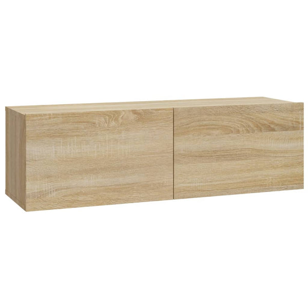 vidaXL 6-Piece TV Cabinet Set Sonoma Oak Engineered Wood