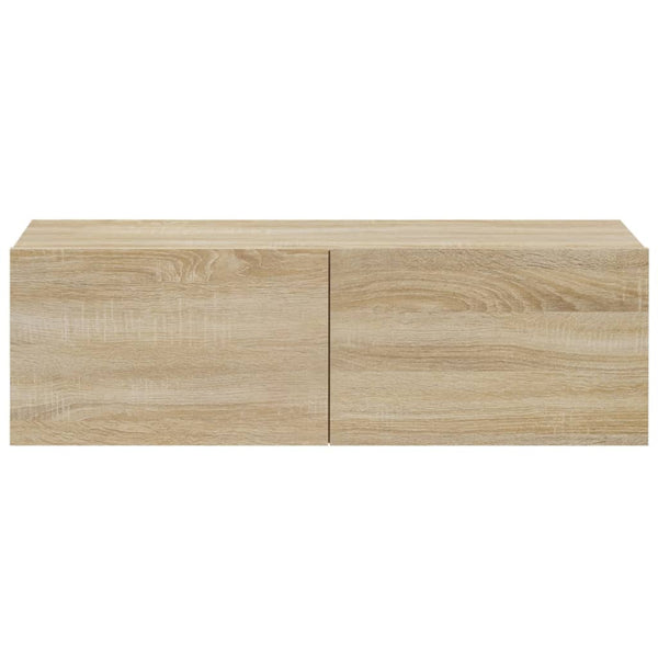 vidaXL 6-Piece TV Cabinet Set Sonoma Oak Engineered Wood