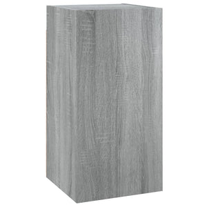 vidaXL 6-Piece TV Cabinet Set Sonoma Grey Engineered Wood