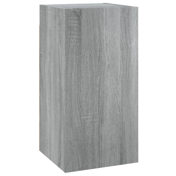 vidaXL 6-Piece TV Cabinet Set Sonoma Grey Engineered Wood