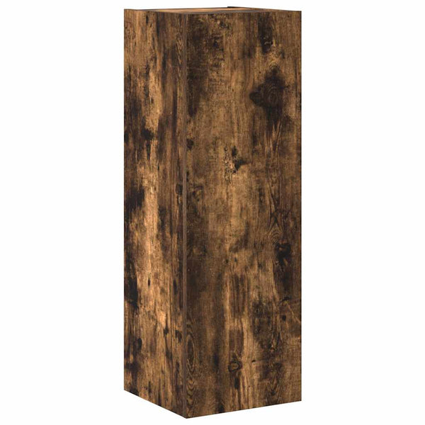vidaXL 4-Piece TV Cabinet Set Smoked Oak Engineered Wood