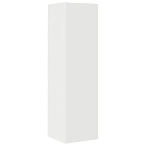 vidaXL 4-Piece TV Cabinet Set White Engineered Wood