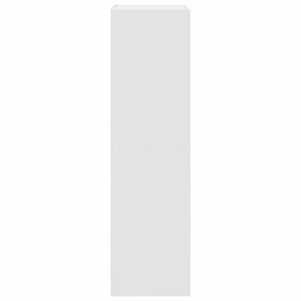 vidaXL 4-Piece TV Cabinet Set White Engineered Wood