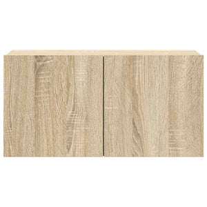 vidaXL 4-Piece TV Cabinet Set Sonoma Oak Engineered Wood