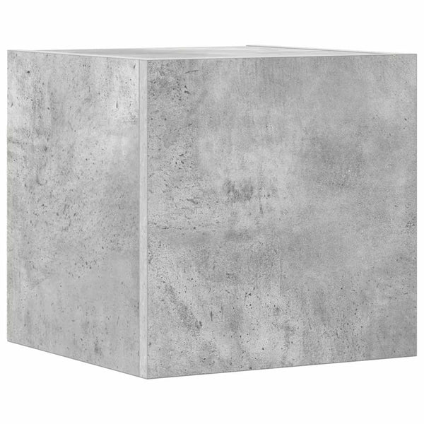 vidaXL 4-Piece TV Cabinet Set Concrete Grey Engineered Wood