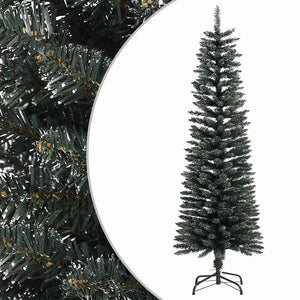 Schlanker, grüner Kunst-Weihnachtsbaum 150cm
