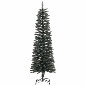 Schlanker, grüner Kunst-Weihnachtsbaum 150cm
