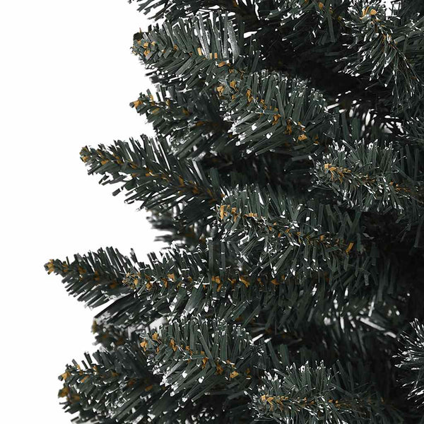 Schlanker, grüner Kunst-Weihnachtsbaum 150cm