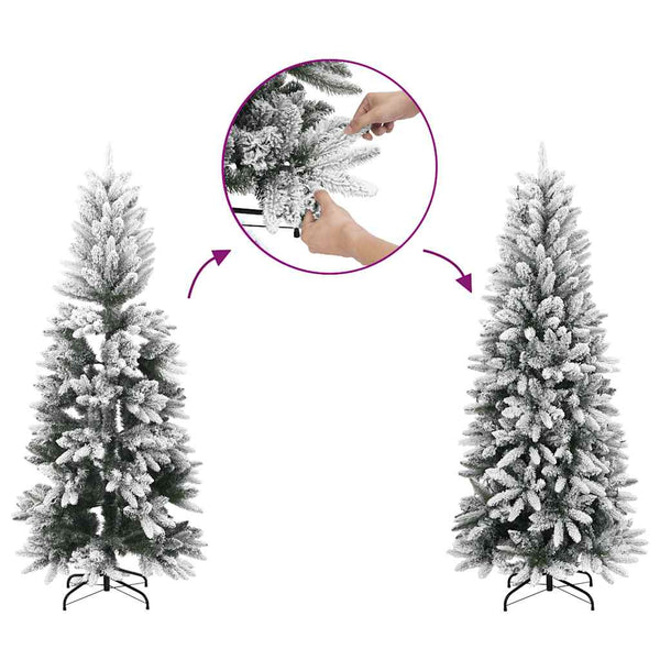 Beschneiter künstlicher Weihnachtsbaum, 120 cm