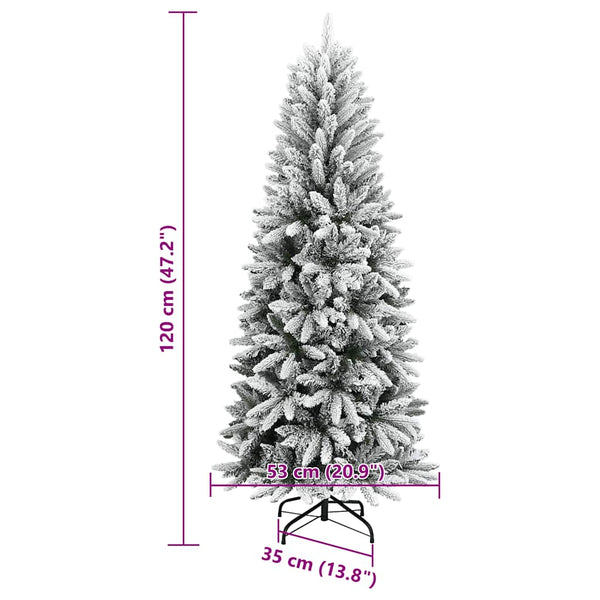 Beschneiter künstlicher Weihnachtsbaum, 120 cm