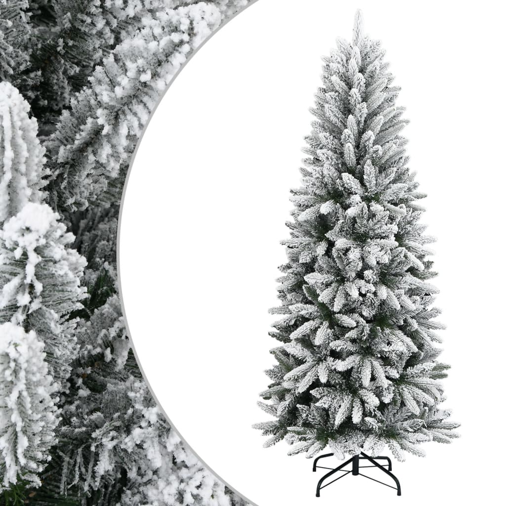 Beschneiter künstlicher Weihnachtsbaum, 180 cm