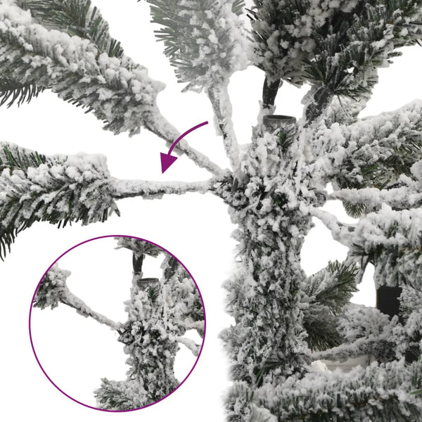 Beschneiter künstlicher Weihnachtsbaum, 180 cm