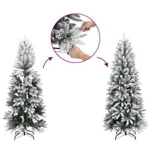 Beschneiter künstlicher Weihnachtsbaum, 240 cm