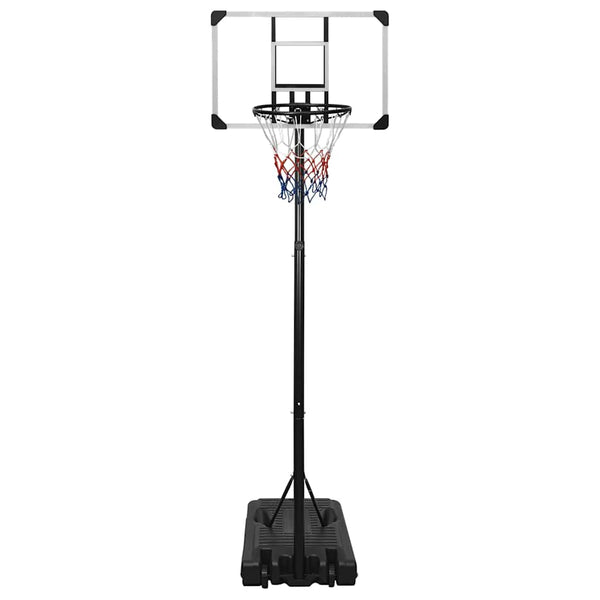 vidaXL Basketball Hoop Transparent 235-305 cm Polycarbonate