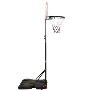 vidaXL Basketball Hoop White 216-250 cm Polyethylene