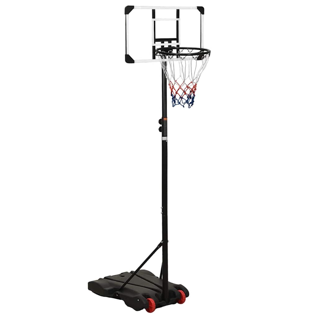 vidaXL Basketball Hoop Transparent 216-250 cm Polycarbonate