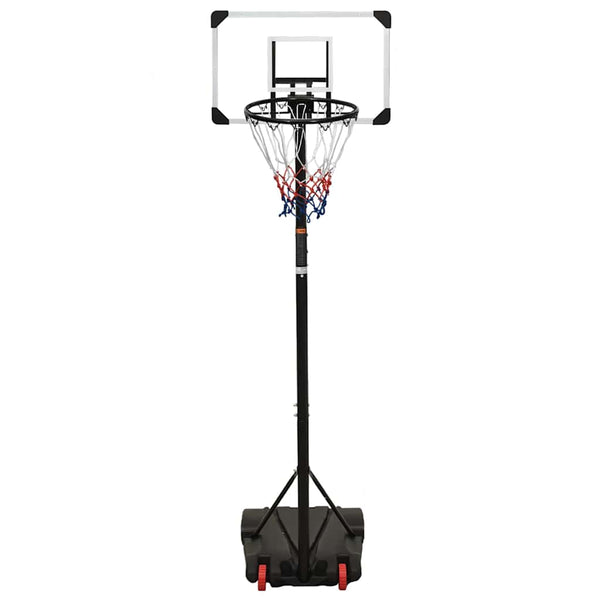 vidaXL Basketball Hoop Transparent 216-250 cm Polycarbonate