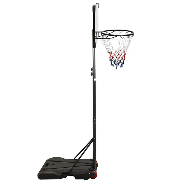 vidaXL Basketball Hoop Transparent 216-250 cm Polycarbonate