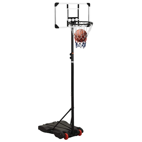 vidaXL Basketball Hoop Transparent 216-250 cm Polycarbonate