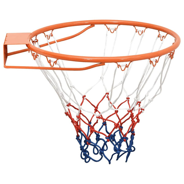vidaXL Basketball Hoop Orange 39 cm Steel