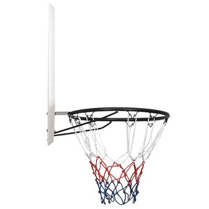 vidaXL Basketball Hoop White 90x60x2 cm Polyethylene