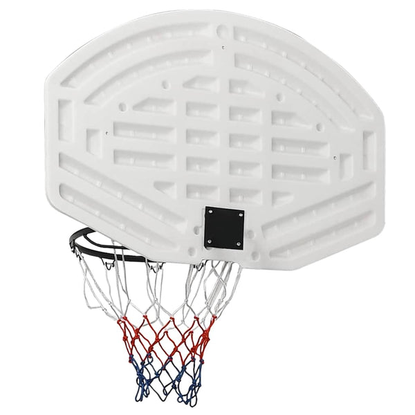 vidaXL Basketball Hoop White 90x60x2 cm Polyethylene