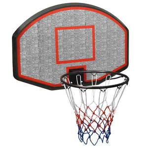vidaXL Basketball Hoop Black 90x60x2 cm Polyethylene