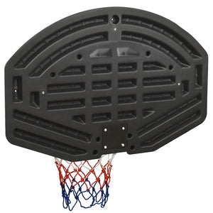 vidaXL Basketball Hoop Black 90x60x2 cm Polyethylene