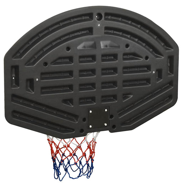 vidaXL Basketball Hoop Black 90x60x2 cm Polyethylene