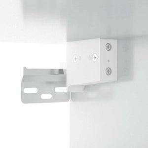 vidaXL Wall Cabinets 2 pcs High Gloss White 80x35x36.5 cm Engineered Wood