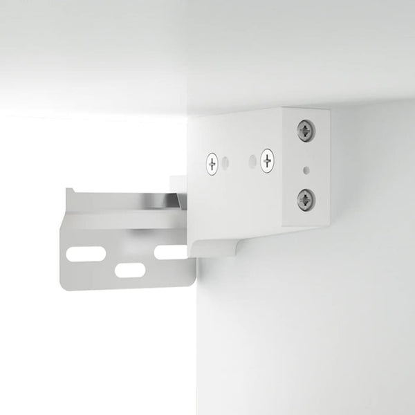 vidaXL Wall Cabinets 2 pcs. White 100x36.5x35 cm Engineered Wood
