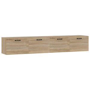 vidaXL Wall Cabinets 2 pcs. Sonoma Oak 100x36.5x35 cm Engineered Wood