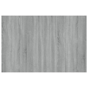 vidaXL Headboard with Bedside Tables Gray Sonoma Chipboard