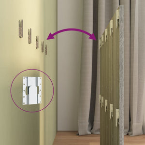 vidaXL Headboard with Bedside Tables Gray Sonoma Chipboard