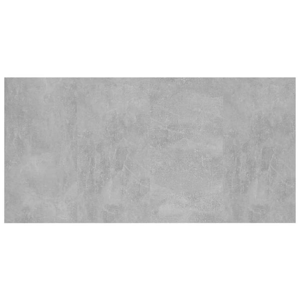 vidaXL Headboard with Nightstands Concrete Grey Engineered Wood