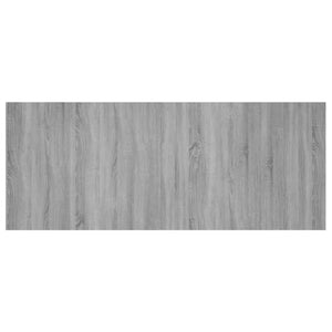 vidaXL Headboard with Bedside Tables Gray Sonoma Chipboard