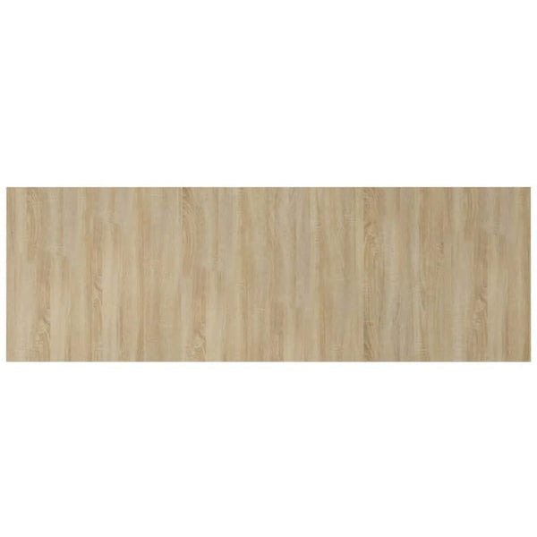 vidaXL Headboard with Bedside Tables Sonoma Oak Engineered Wood