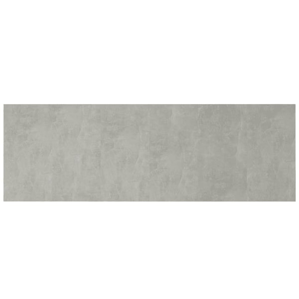 vidaXL Headboard with Nightstands Concrete Grey Engineered Wood