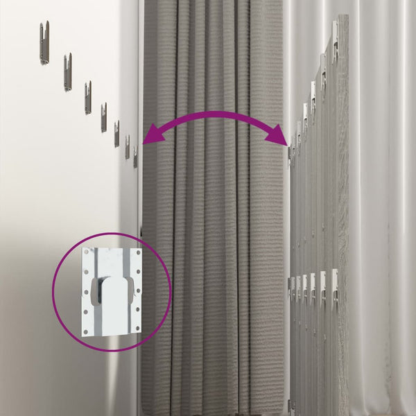 vidaXL Headboard with Bedside Tables Sonoma Grey Engineered Wood