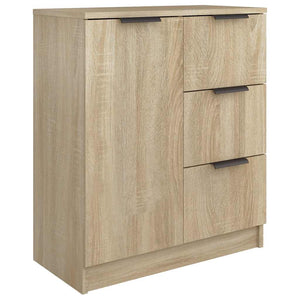 vidaXL Sideboards 2 pcs. Sonoma Oak 60x30x70 cm Engineered Wood