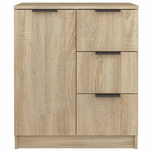 vidaXL Sideboards 2 pcs. Sonoma Oak 60x30x70 cm Engineered Wood