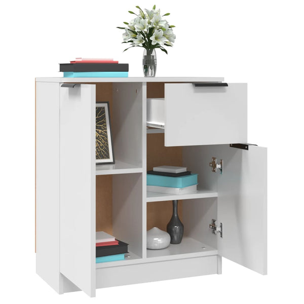 vidaXL Sideboards 2 pcs. White 60x30x70 cm Engineered Wood