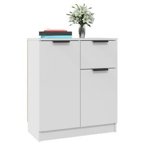 vidaXL Sideboards 2 pcs. White 60x30x70 cm Engineered Wood